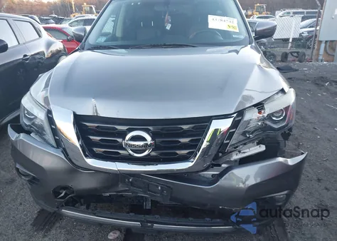 2017 Nissan Pathfinder Sv из США, поврежденный, VIN 5N1DR2MM8HC689193